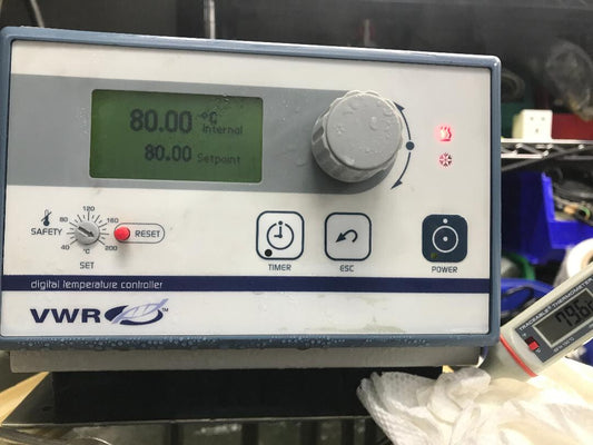 VWR 1166D DIGITAL TEMPERATURE CONTROLLER HEATED RECIRCULATING CONTROLLER