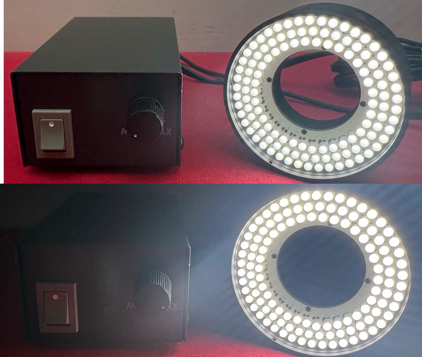 OMRON CCS PSB-524V ANALOG CONTROL UNIT w/ LED RING CONTINUOUS LIGHT