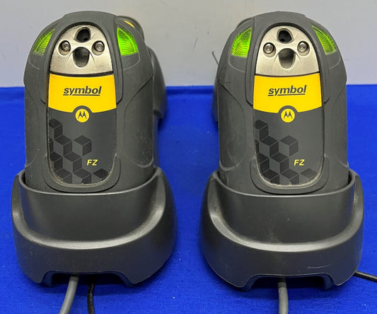SYMBOL MOTOROLA バーコード スキャナー LS3578 充電ステーション STB3578 付き - 2 個セット