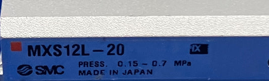 SMC MXS12L-20 TAFELSCHUIF GELEIDE LUCHTCILINDERS