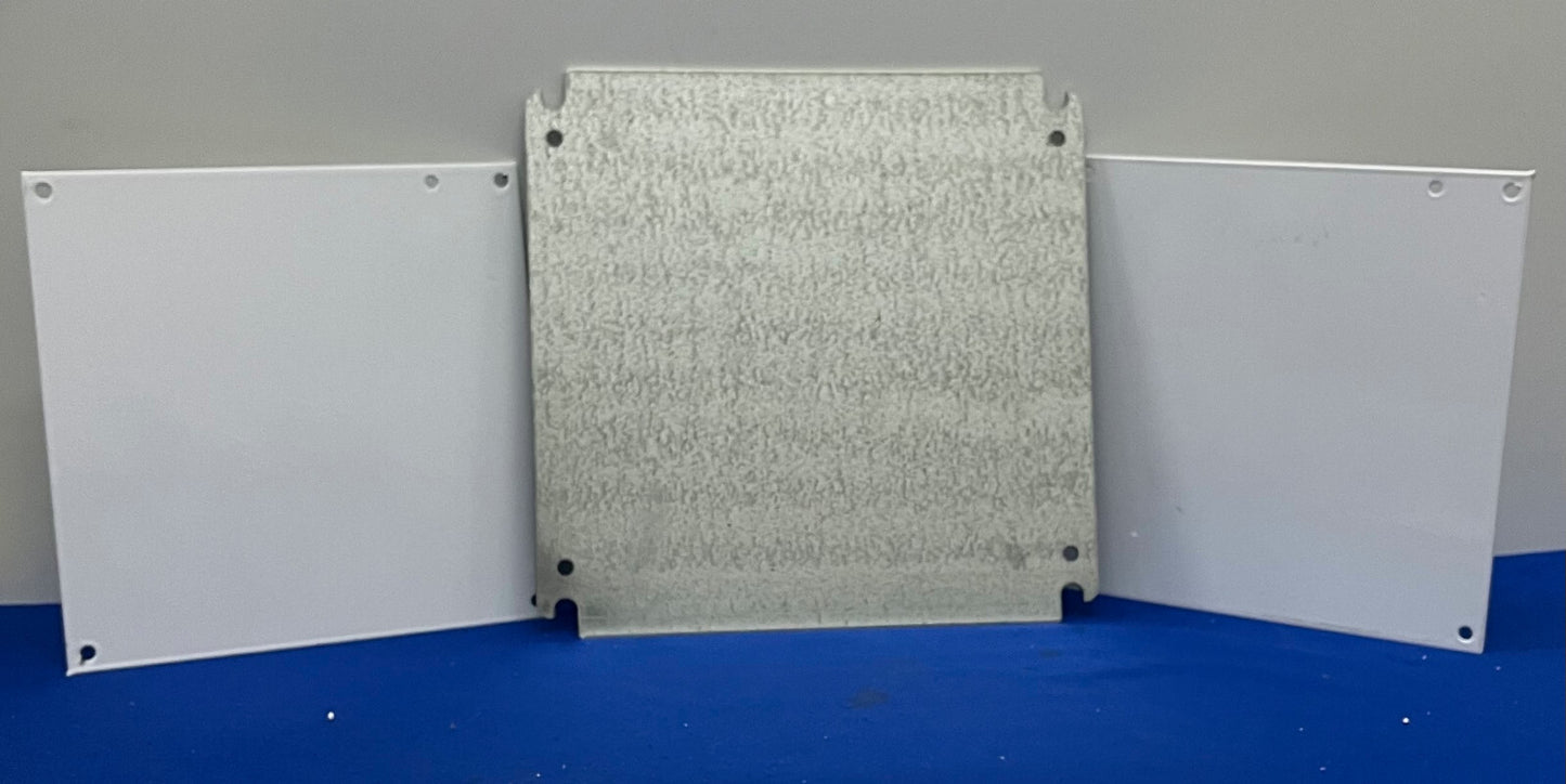 ホフマン スチール 内部パネル - 数量 1 CP12126 亜鉛メッキ & 数量 2 A10N10P - 1 ロット