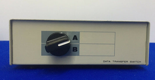 1 LOT QTY 2 - DATA TRANSFER SWITCH NO MANUFACTURER/MODEL/SERIAL NUMBER LISTED
