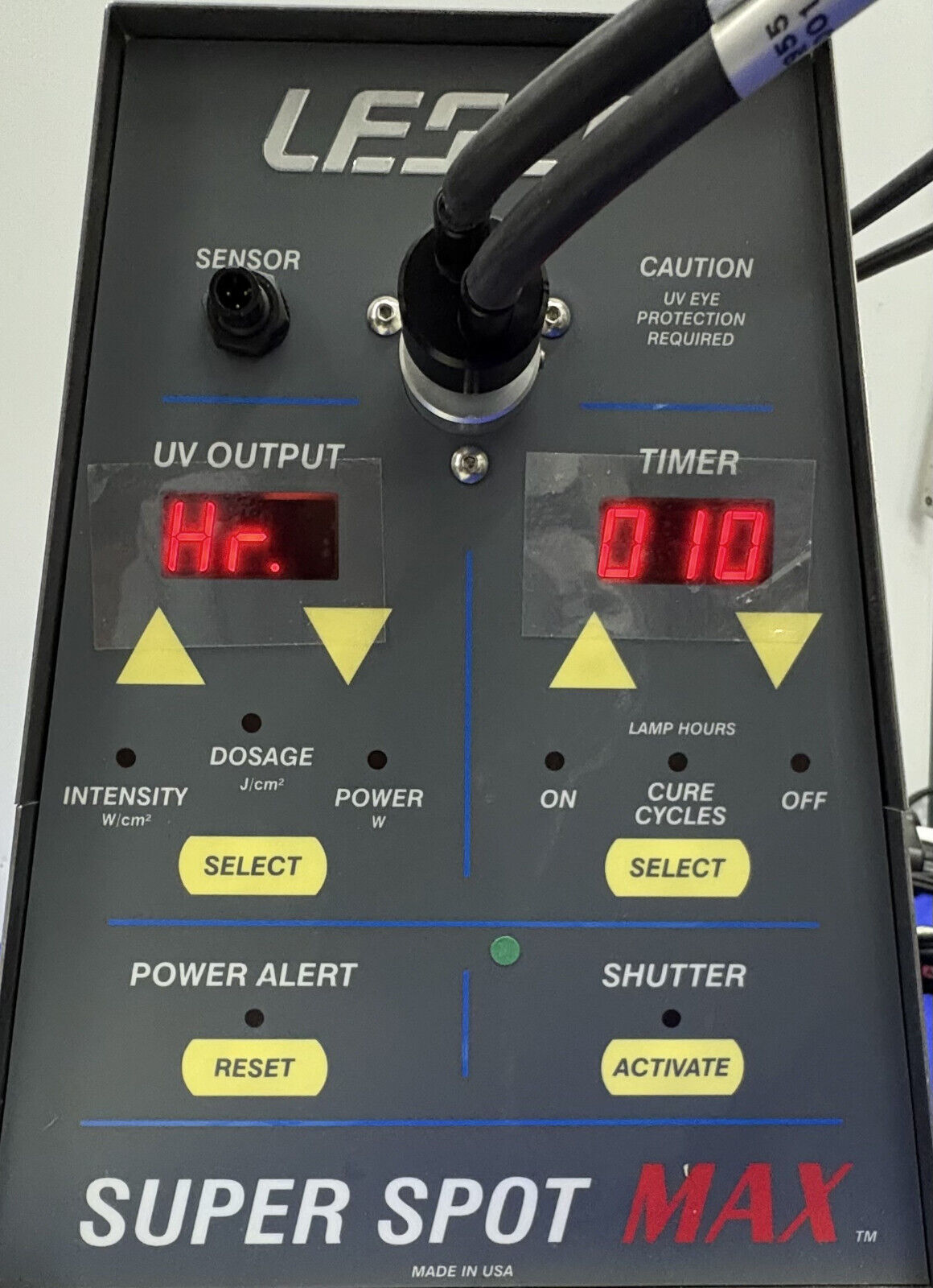 LESCO SUPER SPOT MAX HP VSM3001 UV硬化システム(フットスイッチ&ライトガイド付き)