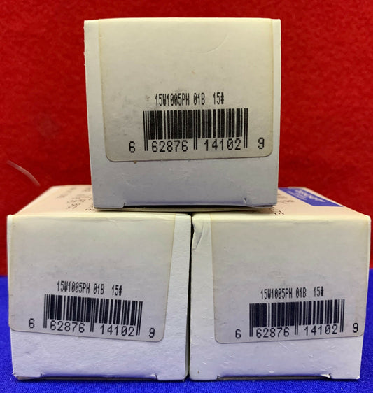 QTY 3 - ASHCROFT 15W1005PH 01B 15# SIZE 1.5" GAUGE / GAGE 0-15 PSI