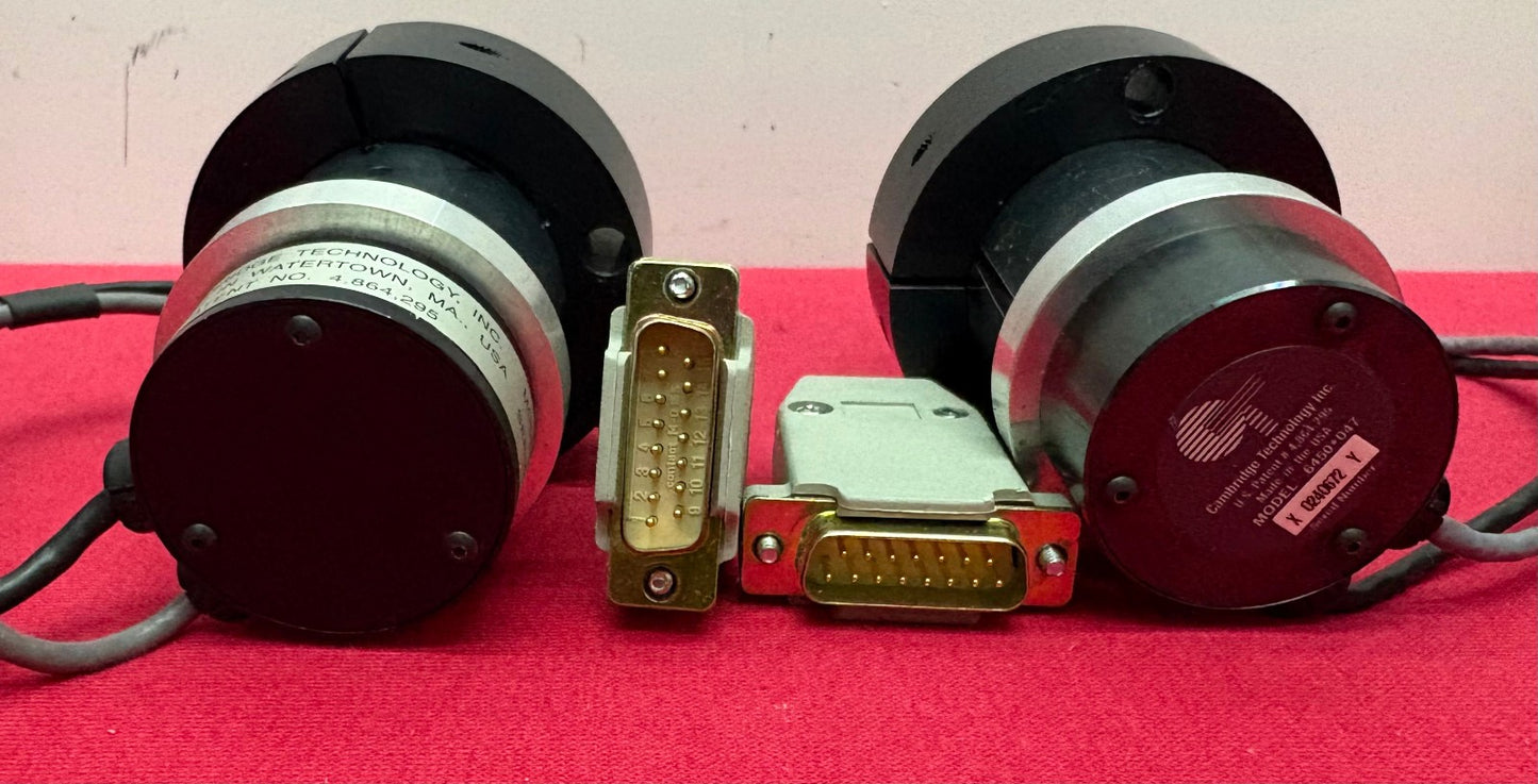 CAMBRIDGE 6450 & 6450*047 15 PIN CONNECTOR GALVONOMETER OPTICAL SCANNER