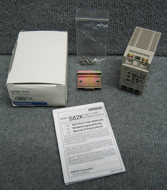 NUOVO ALIMENTATORE OMRON S82K-00705 LOTTO N. 0335