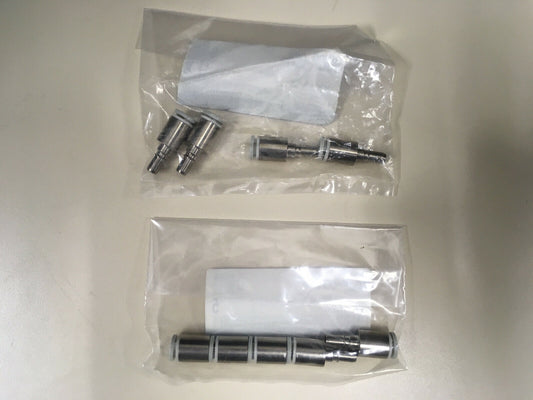 QTY 9 - SMC KK2P-06H / KKAA24 COUPLER WITH ONE TOUCH FITTING