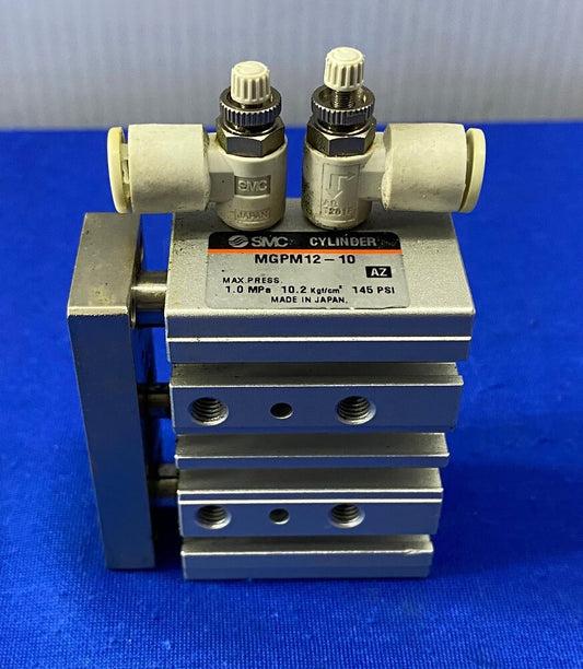 SMC MGPM12-10 / MGPM1210 COMPACT GUIDE CYLINDER