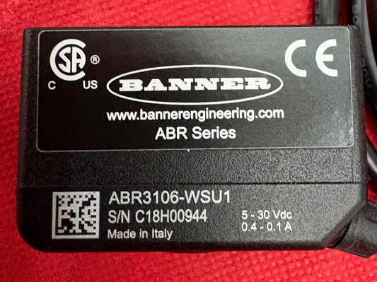 BANNER ABR SERIES BARCODE READER ABR3106-WSU1 1280x960 PIXELS