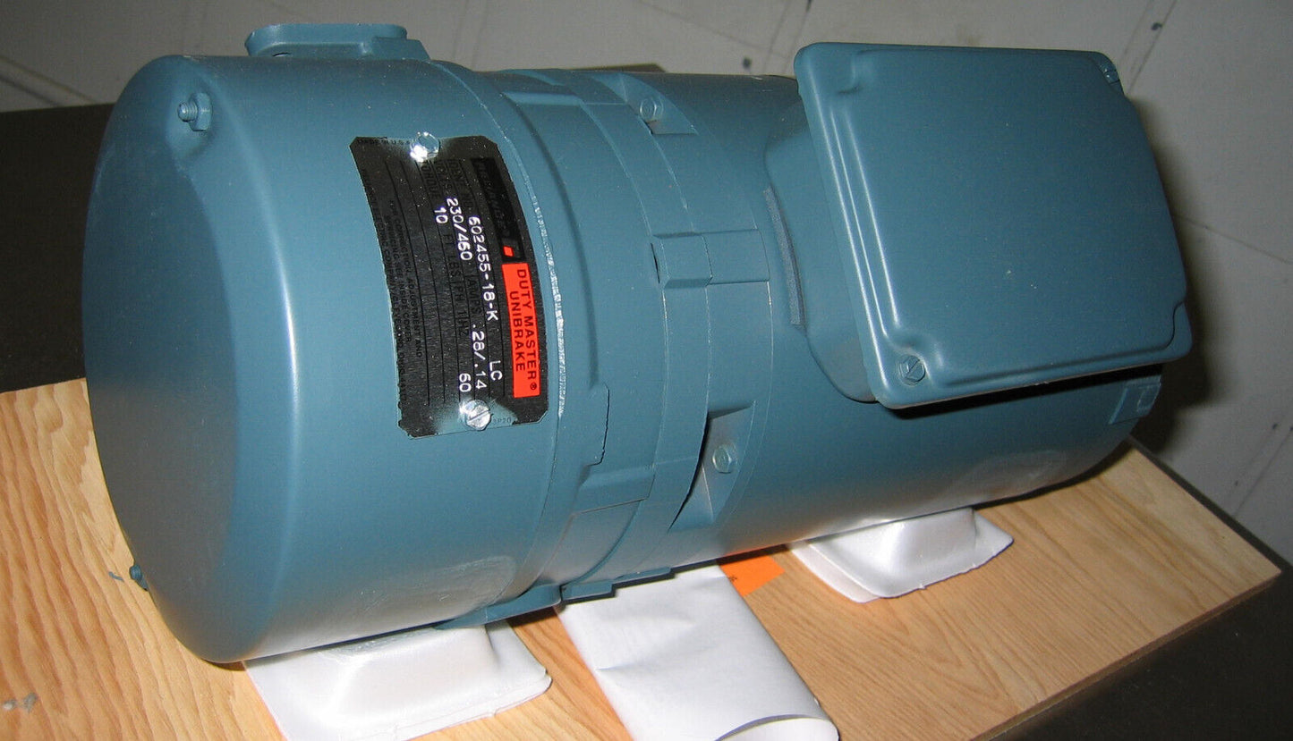 RELIANCE ELECTRIC DUTY MASTER® A-C MOTOR ID: P14H0963S W/ DUTY MASTER® UNIBRAKE