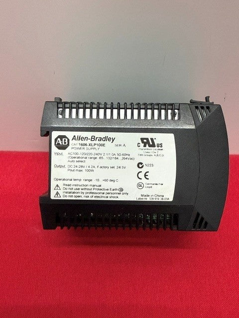 Allen Bradley AB 1606-XLP POWER SUPPLY 1606-XLP100E Ser.A - 1 LOT QTY 3