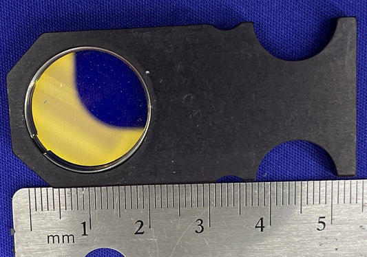 LENTE PER MICROSCOPIO FILTRO LUCE DIURNA CON SUPPORTO MODELLO 9545 DIMENSIONE INCERTA
