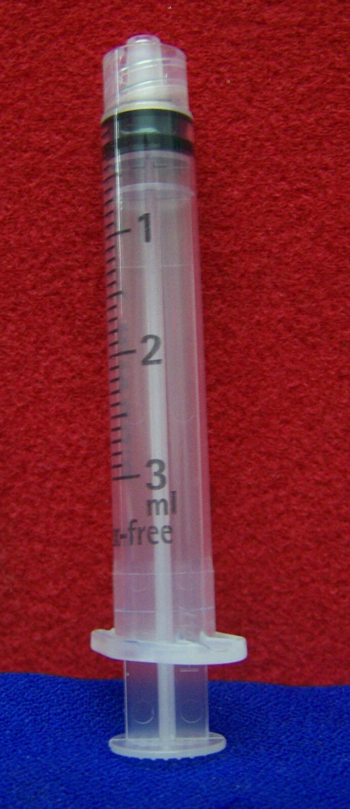 BRAUN OMNIFIX 3ml NON-STERILE SYRINGES LATEX FREE - 1 PKG QTY OF 200 SYRINGES