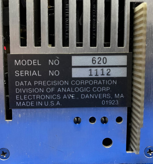 MODULO PLUG IN ANALOGICO / DATA PRECISION 620
