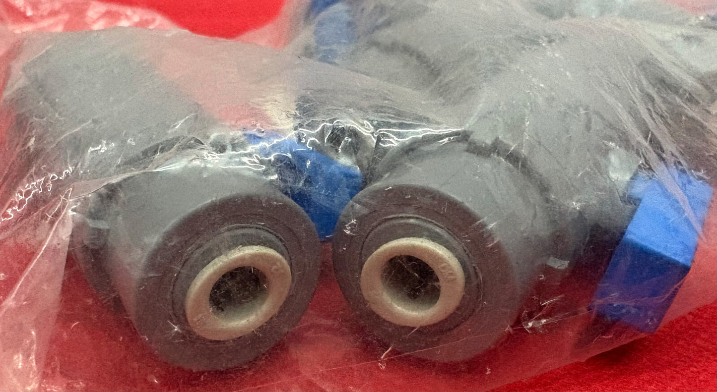 PVC INLINE 2-WAY BALL VALVE 6381790 1/4” 1/4” 3CGJ7 - 1 PACKAGE QTY 5