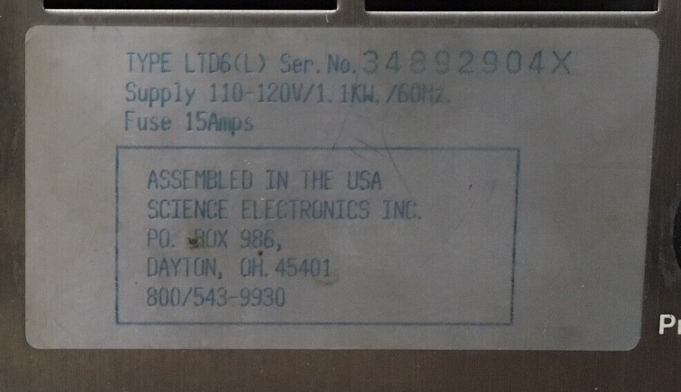 GRANT LTD 6 LTD6(L) BEHEIZTER KÜHLUMWÄLZER GETESTET, NUR BEIM EINSCHALTEN