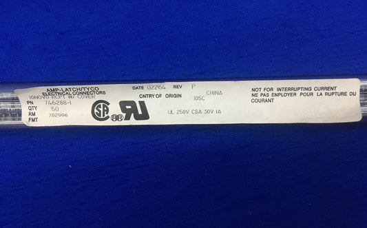1 パッケージ 50 個入り - AMP-LATCH/TYCO 電気コネクタ 746288-1 REV P