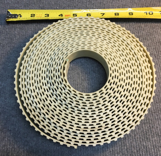 CANTIDAD 2 - CORREAS DE DISTRIBUCIÓN DE POLIURETANO - CADA UNA DE APROXIMADAMENTE 26 PIES