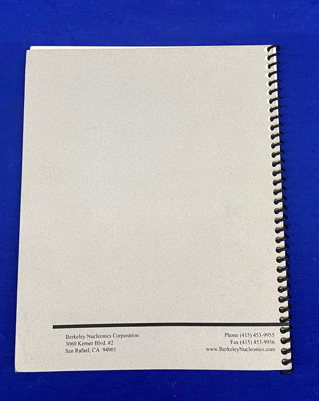 MANUALE D'USO DEL GENERATORE DI IMPULSI SERIE BNC 500, ©1996