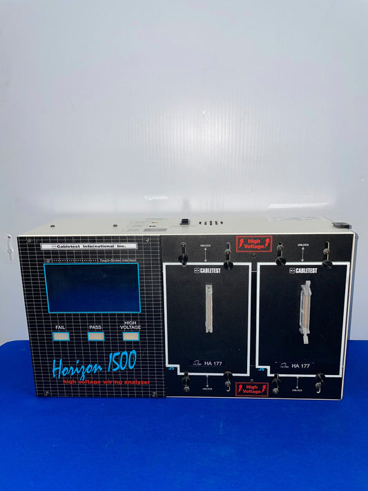 CABLETEST, H1500P-HV1, HORIZON 1500, HOOGSPANNINGSBEDRADINGSANALYSATOR, 1 PARTIJ VAN 2