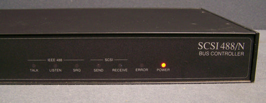 IO TECH CONTROLLER SCSI 488/N BUS CONTROLLER IEEE 488 SN 055222