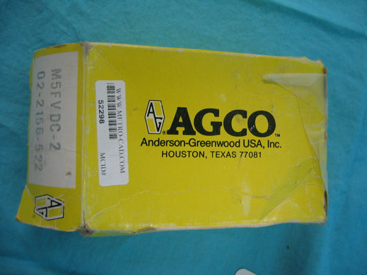 AGCO ANDERSON-GREENWOOD M5FVDC2022156-522 メータリングバルブ 3ウェイアウトレット