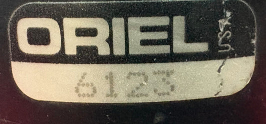 ORIEL 6123 LIQUID OPTICAL FILTER 2" SERIES & 6195 FLANGE LENS HOLDER 1.5" SERIES