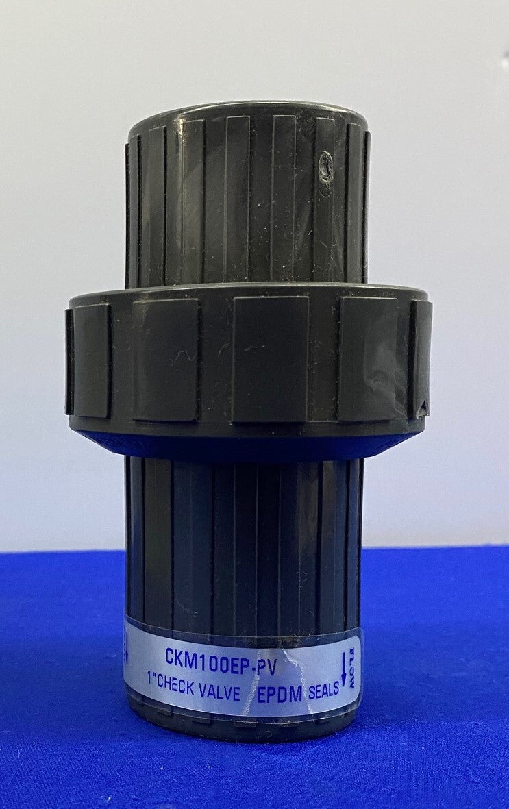 PLAST-O-MATIC CKM100EP-PV / CKM 100 1" TERUGSLAGKLEP