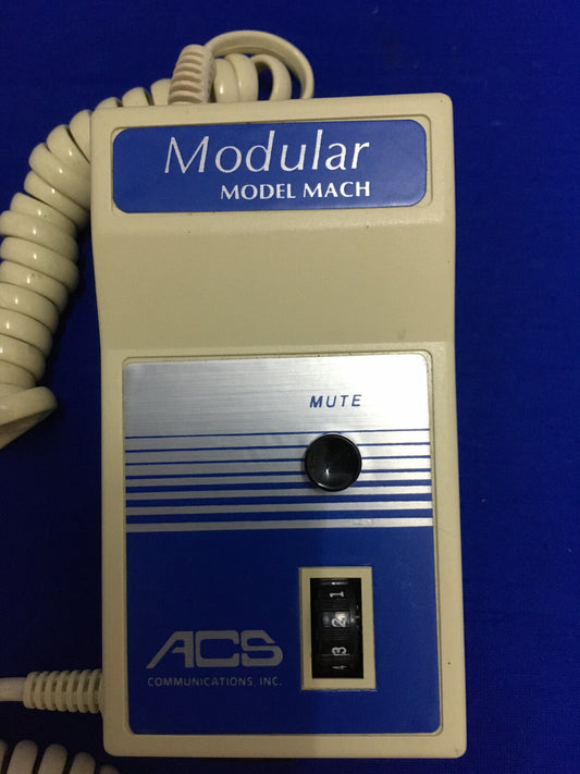 IL MODELLO MODULARE MACH DI ACS COMMUNICATIONS È CONFORME ALLA PARTE 68