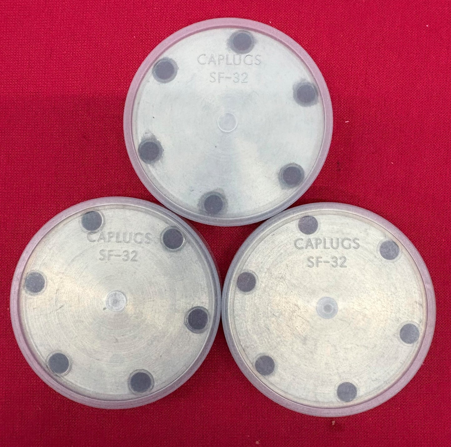 CONFLAT FLANGE BLANK DOUBLE SIDED 2 3/4” STAINLESS STEEL FITTING - 1 LOT QTY 3