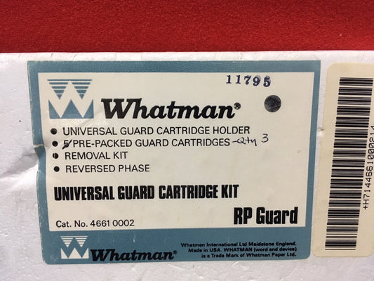 KIT DE CARTUCHO DE PROTECCIÓN UNIVERSAL WHATMAN INTERNATIONAL 4661-0002 / 4661 0002