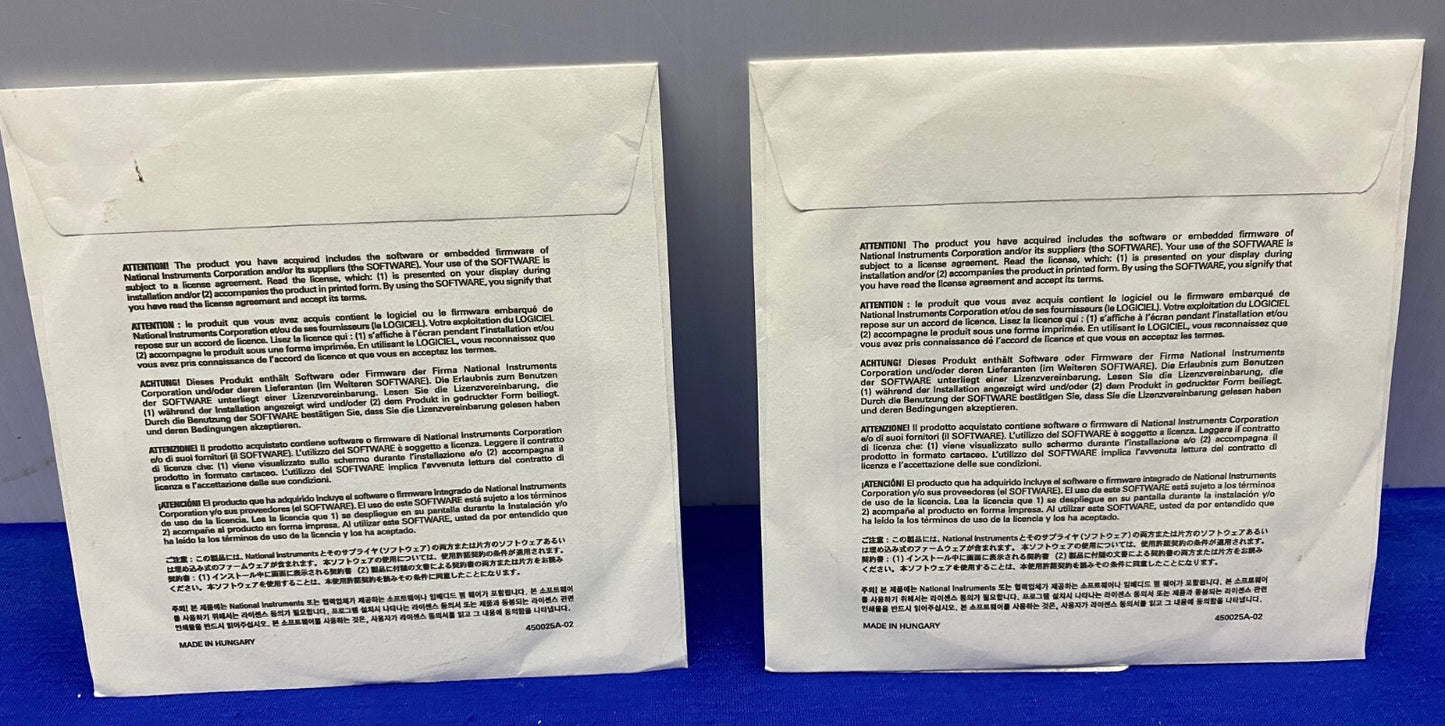 NI NATIONAL INSTRUMENTS NI-DAQmx 779461L MFG NI-DAQMX ソフトウェア(Windows 用)