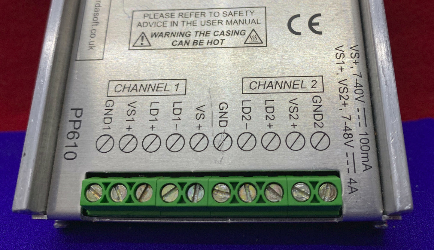 GARDASOFT VISION PP610 SN 46014-142-019 MACHINE VISION CONTROLLER