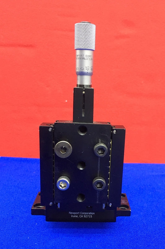 NEWPORT 460A 2 AXIS (X &Y) LINEAR TRANSITION STAGE M-460A-XY Micrometers