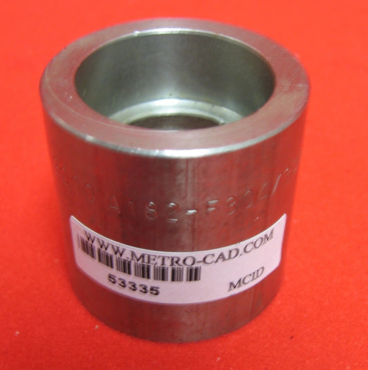 REDUCTOR SOLDADURA DE ACERO INOXIDABLE FORJADO PENN DE 1", 1 3/4" X 1 3/4" DE DIÁMETRO EXTERIOR DE 1", 1 3000 304 SS