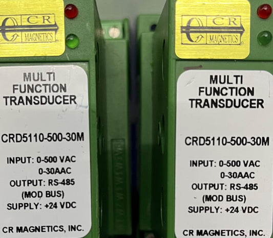 CR MAGNETICS CRD5110-500-30M TRANSDUCTOR DIGITAL MULTIFUNCIÓN DE UN SOLO ELEMENTO - 2