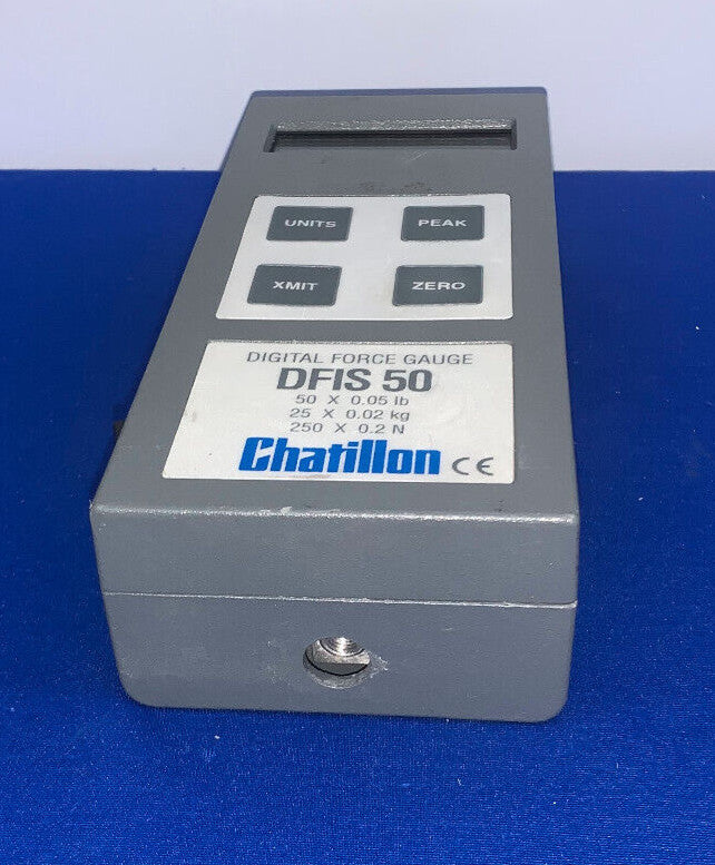 dynamomètre numérique Chatillon DFIS 50, 50 x 0,05 lb, 25 x 0,02 kg pour pièces/réparation
