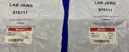 ACE GLASS 11064-11 916111 MED 3-ZINKEN-EXT DA „A“ ULTRAJAWS MED 3-PRG-KLEMME MENGE 2