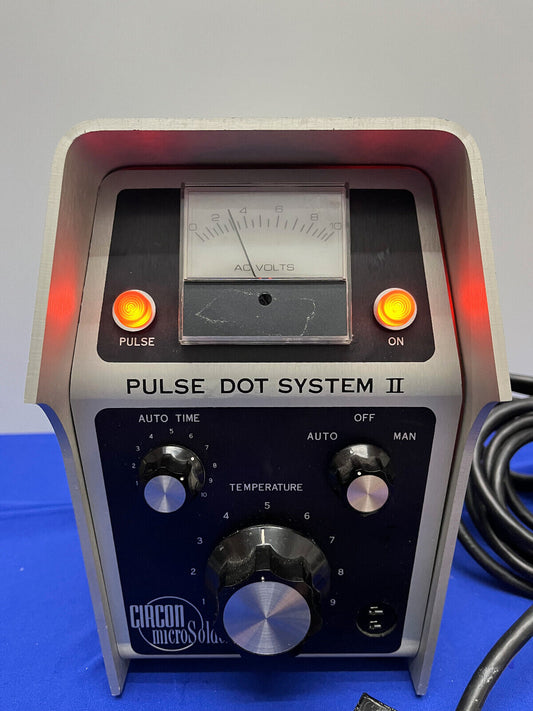 CIRCON MICROSOLDERING PULSE DOT SYSTEM II MIKRO-LÖTSTATION - TEILE/REPARATUR