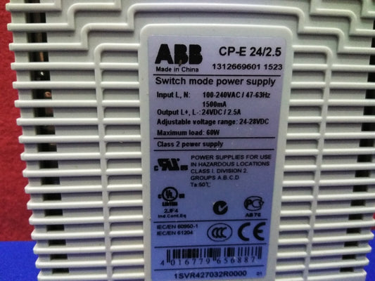 ABB, SCHALTNETZTEIL CP-E 24/2,5