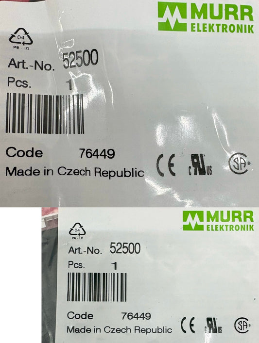 QTY 6 MURR 52500 OPTOCOUPLER MODULE SLIM 6.2mm WIDE DIN RAIL-MOUNT INPUT: 10-53V