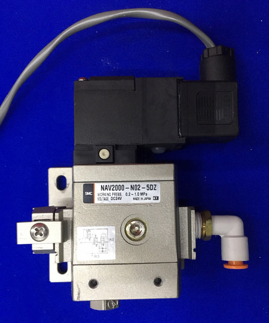 SMC NAV2000-N02-5DZ PNEUMATIC VALVE 1/4" DC24V