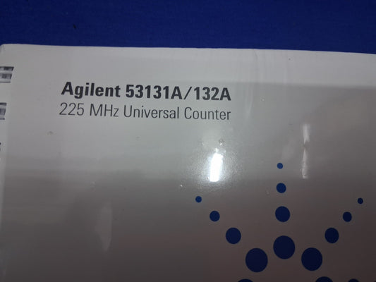 AGILENT HP 53131A/132A 225 MHz UNIVERSAL COUNTER PROGRAMMING GUIDE 53131-90044