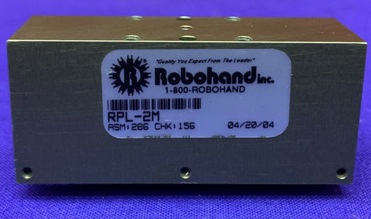 Pinza paralela neumática Robohand RPL-2M ASM: 286 / CHK: 156