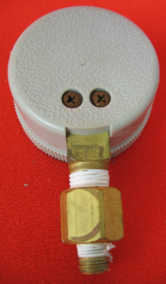 USG 100 PSI 0 100 PSI DRUCKMESSER MESSGERäT UNTEN VERBIND