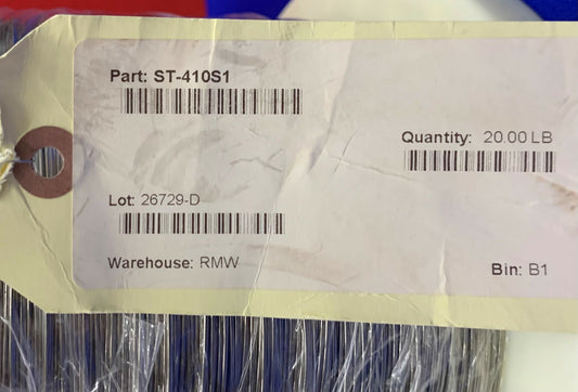 Fort Wayne Metals 304V Edelstahl Größe 0,041" ST-410S1 Nettogewicht 20lbs