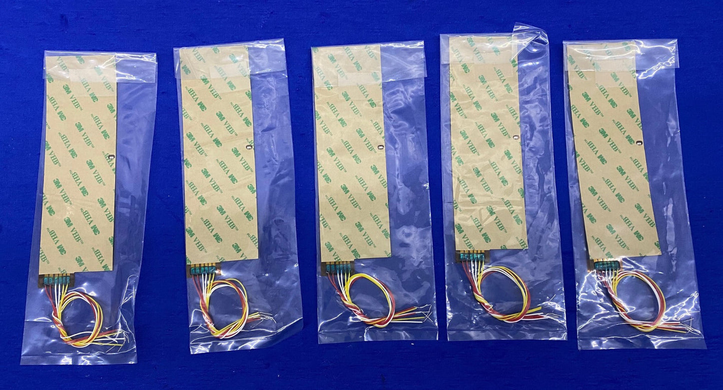 CHAUFFAGE FLEXIBLE THERMOFOIL AVEC DOS ADHÉSIF, LOT DE 5 - MINCO HSK27451