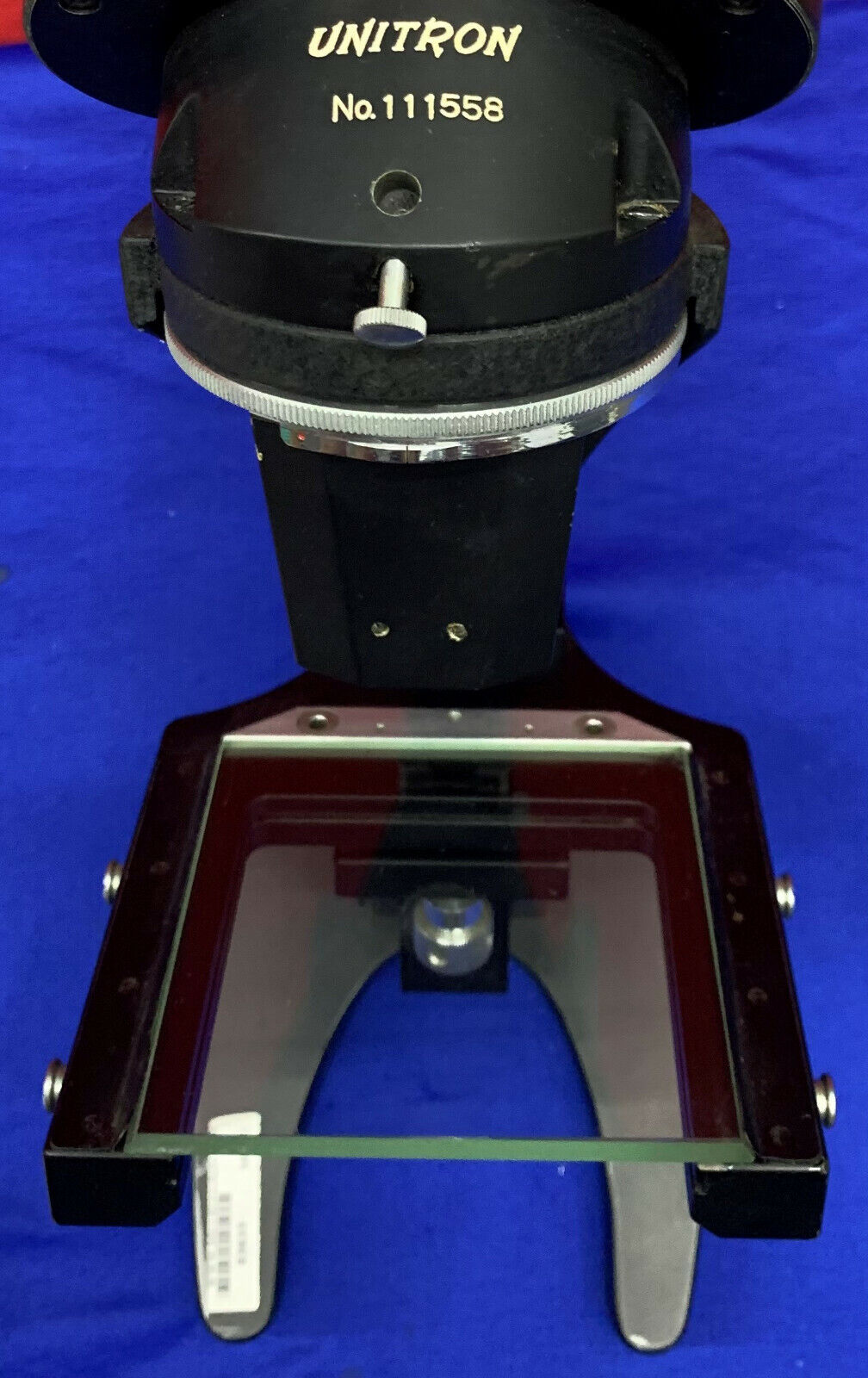 パーツ/修理 ビンテージ ユニトロン 2X; 接眼レンズ W 10X; シリアル番号 111558