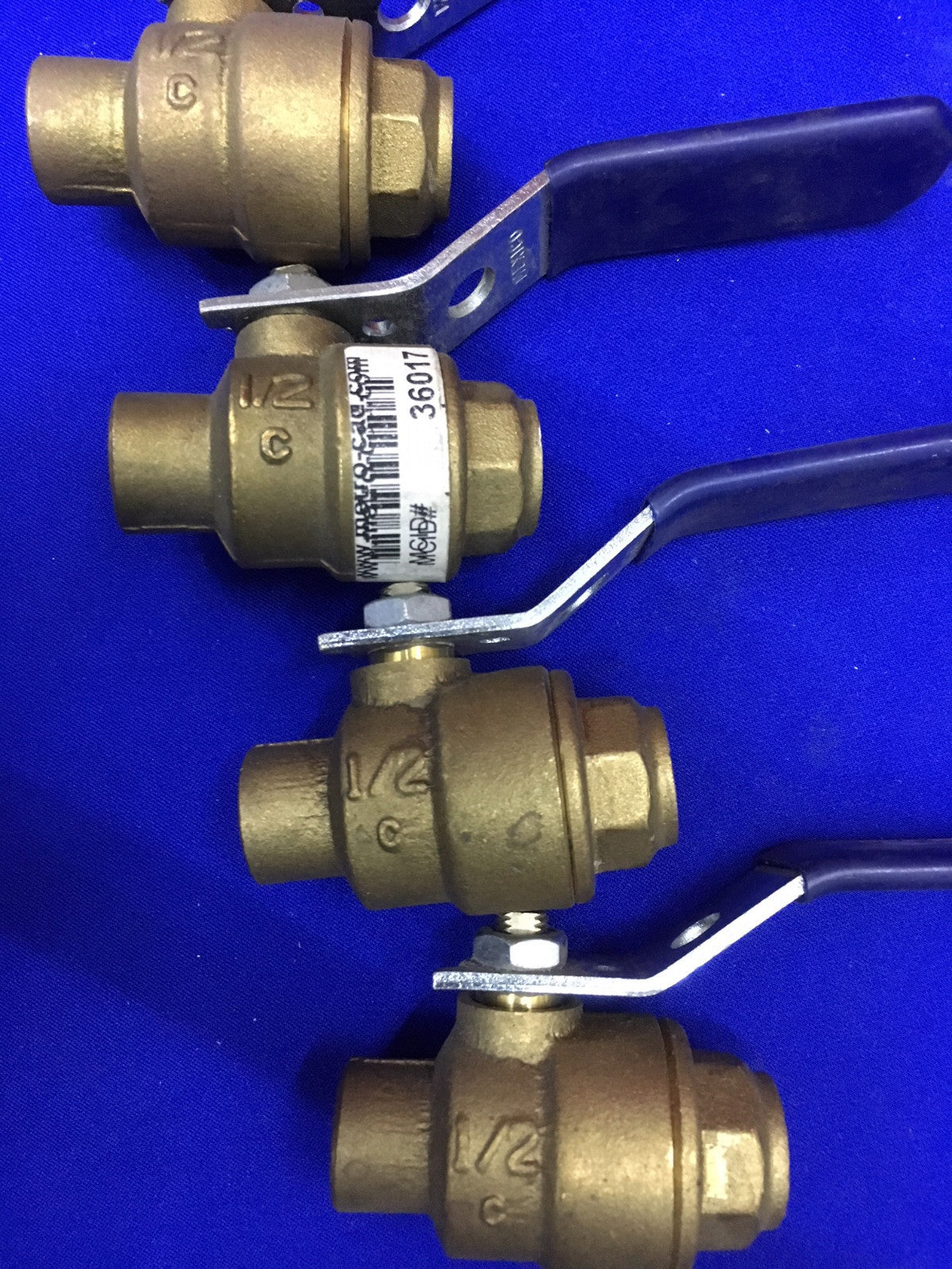 AANTAL 4 - NIBCO USA 580 1/2'' AFSLUITER C 125SWP-400WOG