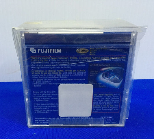 FUJIFILM ZIP ® IBM® FORMATTATO DISCO DA 100 MB L'ARTICOLO È NUOVO